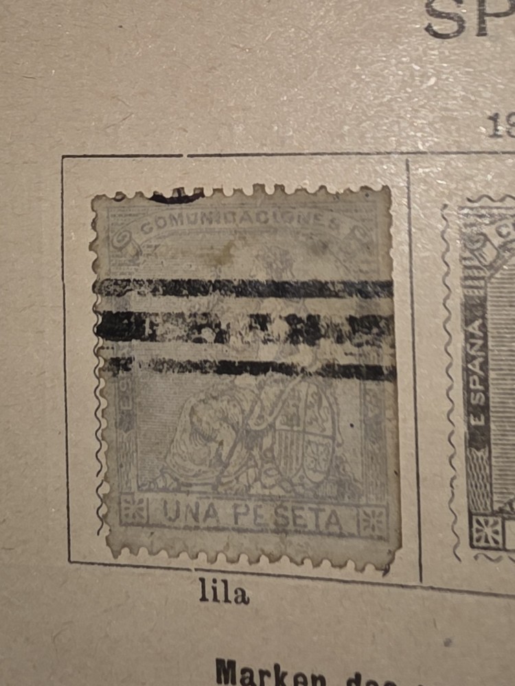 Foreign Spanien Una Stamp Used - #I200
