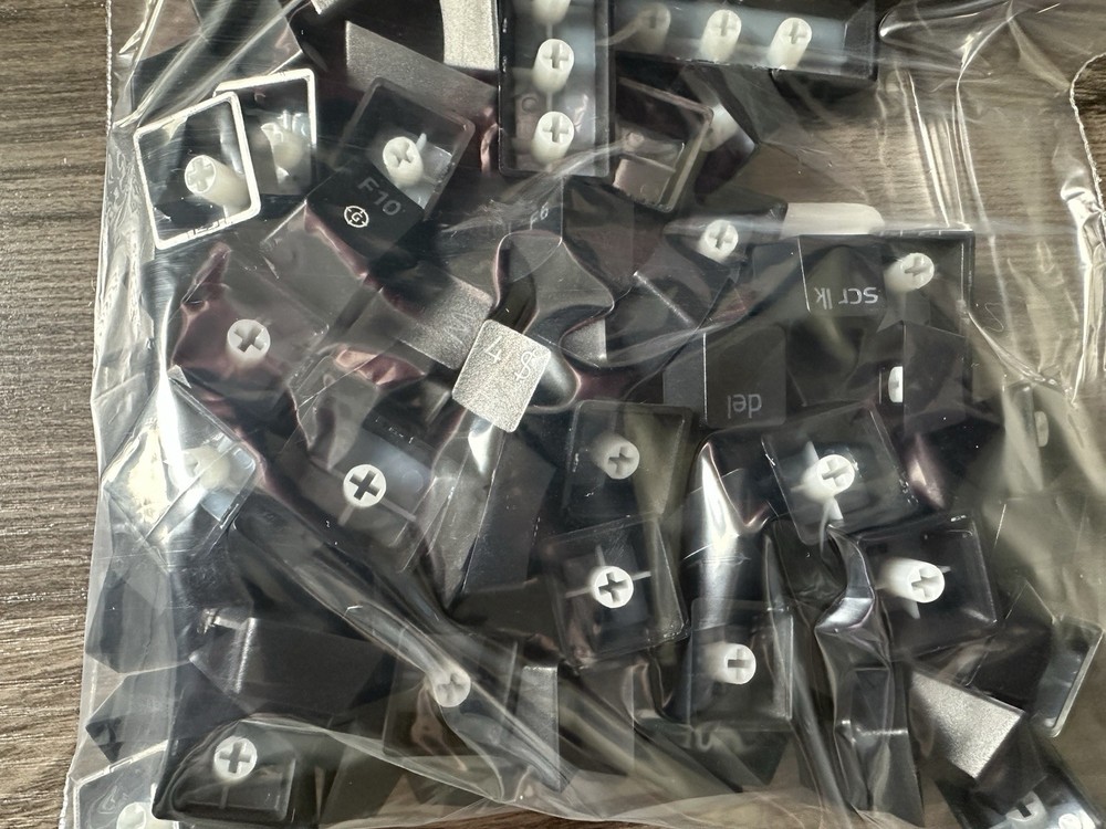 Razer Doubleshot ABS Keycaps w/ Keycap puller & Keyboard Stabilizers