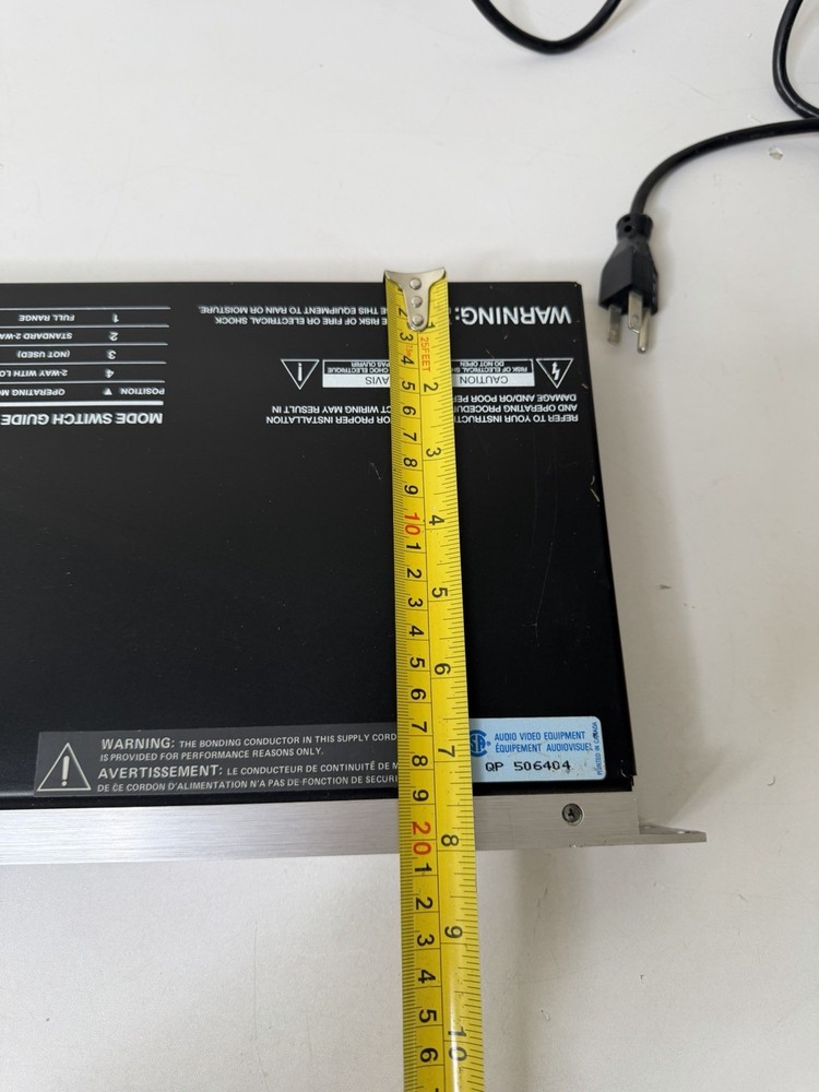 Bose 802C II Systems Controller Rack EQ