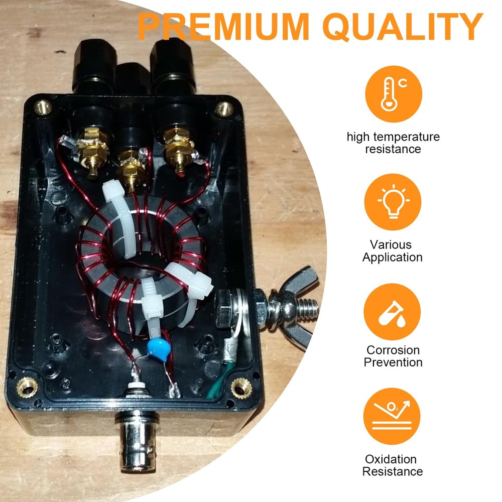 FT-140-43 Ferrite Ring Core (2-Pack), Used for Radio Frequency Interference/e...