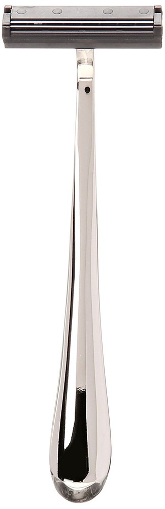 Colonel Ichabod Conk Chrome Double Track Razor