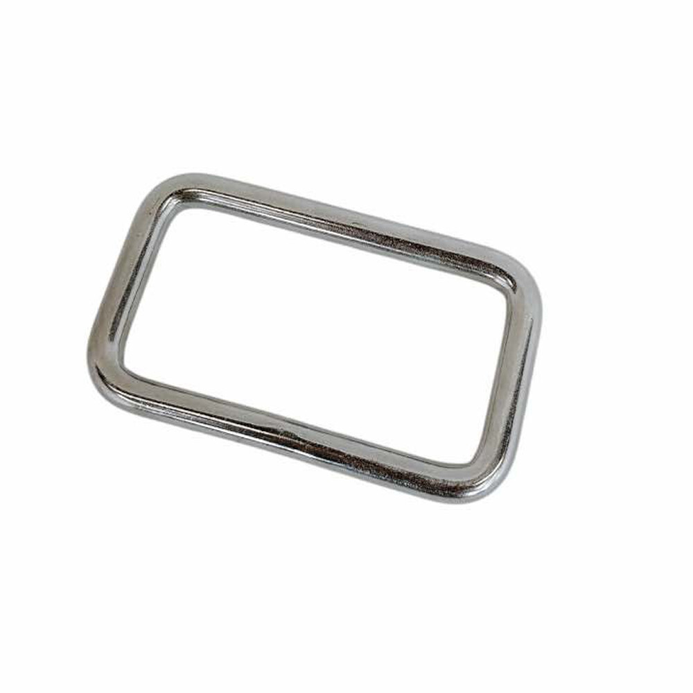 4 Pc Stainless Steel 304 Mil Spec 5/16"x3" Rectangular Ring Rectangle Link