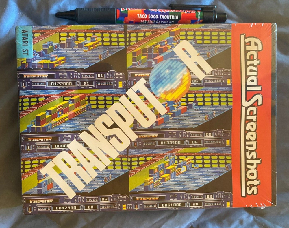 Transputor Atari 1040/520 ST NEW Disk By CRL Group PLC