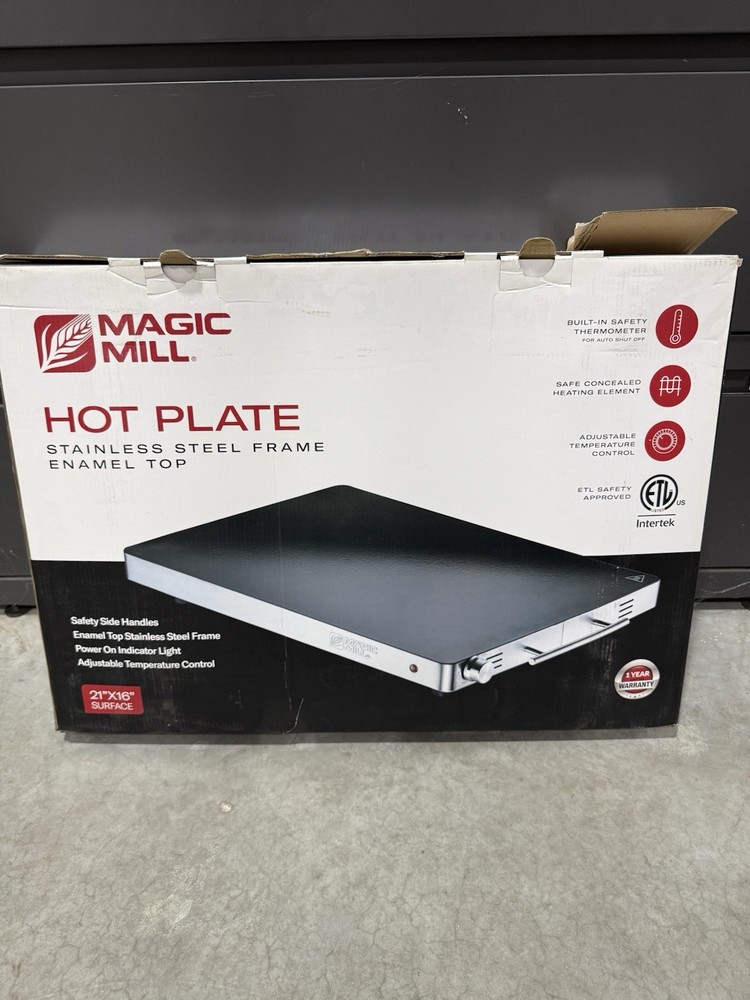 Magic Mill Adjustable Temp Hot Plate
