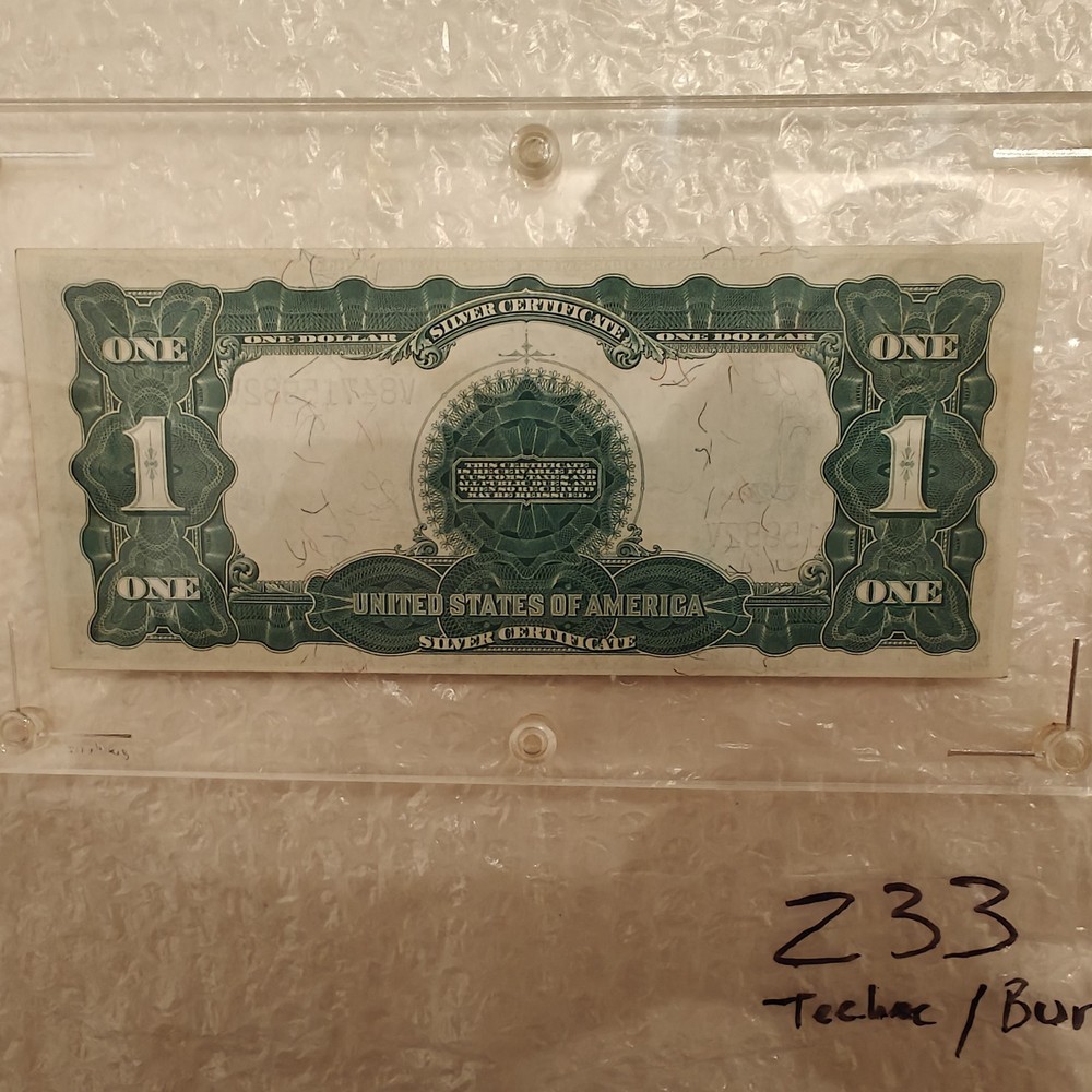 2-1899 Black Eagle Silver Certificate One Dollar
