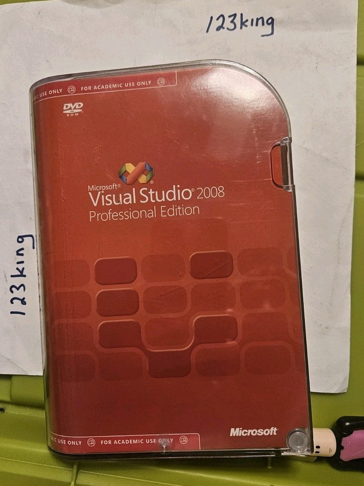 Microsoft Visual Studio 2008 Professional Edition & SQL SERVER Academic Version