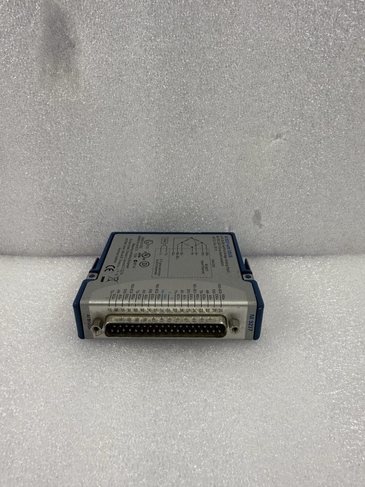 NATIONAL INSTRUMENTS NI 9237 WITH DSUB cDAQ STRAIN/BRIDGE INPUT MODULE TESTED