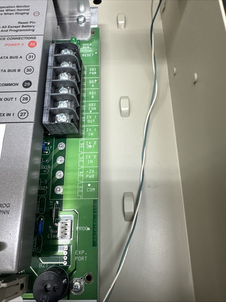 Radionics Bosch OMEGALARM D7212 E1 Digital Fire Alarm Control Panel D8103