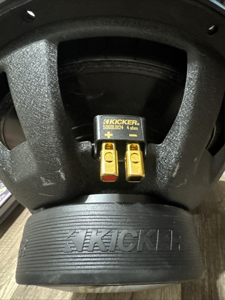 Kicker Comp Gold 12” Subwoofer