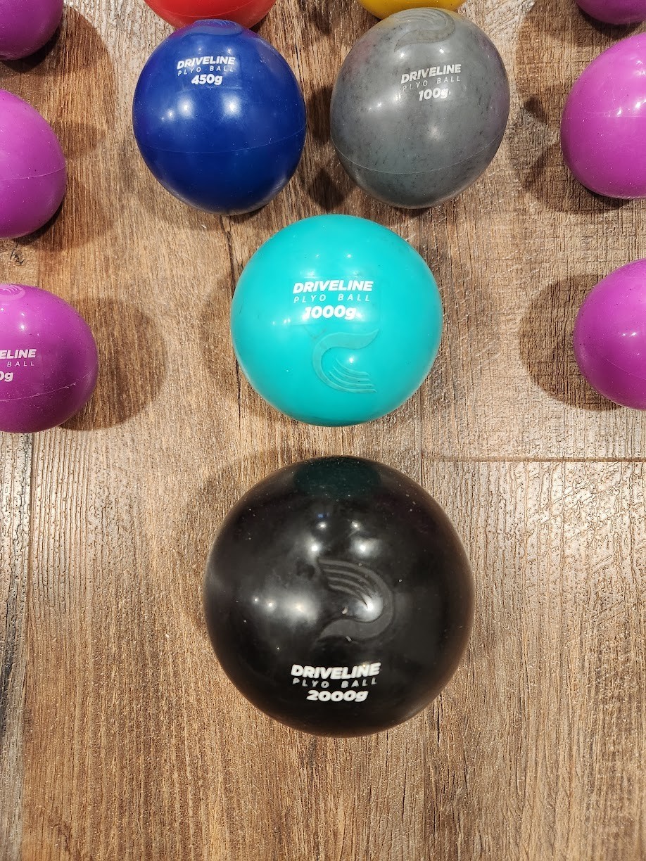 Driveline PlyoCare Balls Set Weighted Pitching Throwing Training 12 Balls