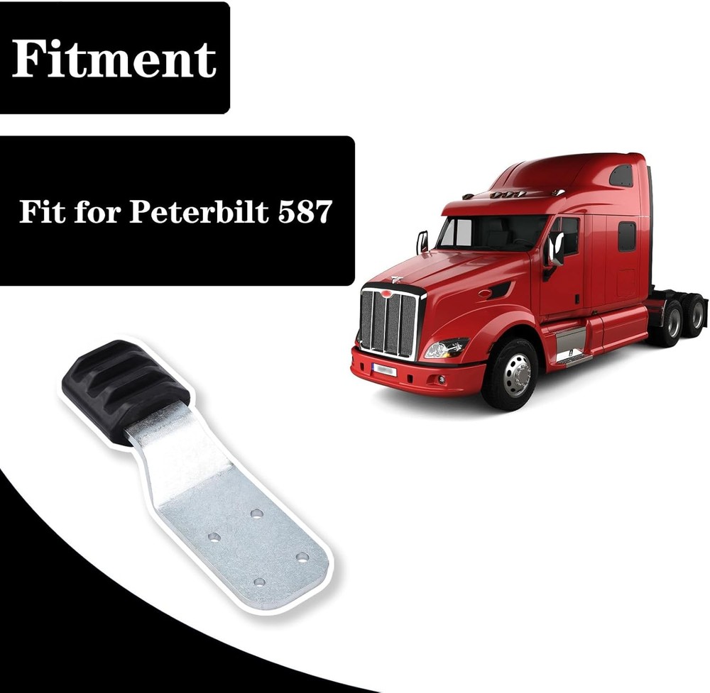 L11-6220 Hood Guide Bracket Fit for Peterbilt 587, Left or Right Sid 1 Pack