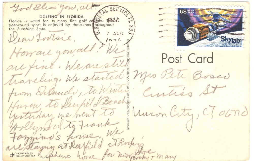 GOLFING IN FLORIDA - PC3071