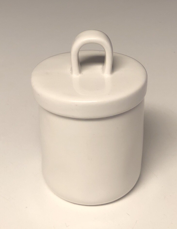 Rae Dunn Bobby Pins White Ceramic Jar