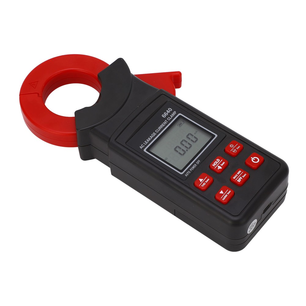 Clamp Current Meter Multifunction High Accuracy AC Leakage Current Clamp Tester
