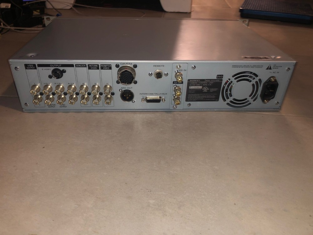 Sony CCU-D50 SDI Video Camera Control Unit