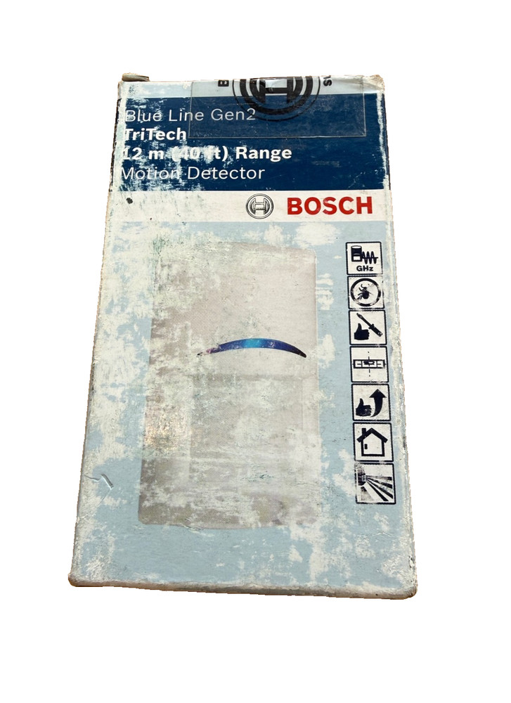 BOSCH ISC-BDL2-W12G MOTION DETECTOR 40 FT RANGE
