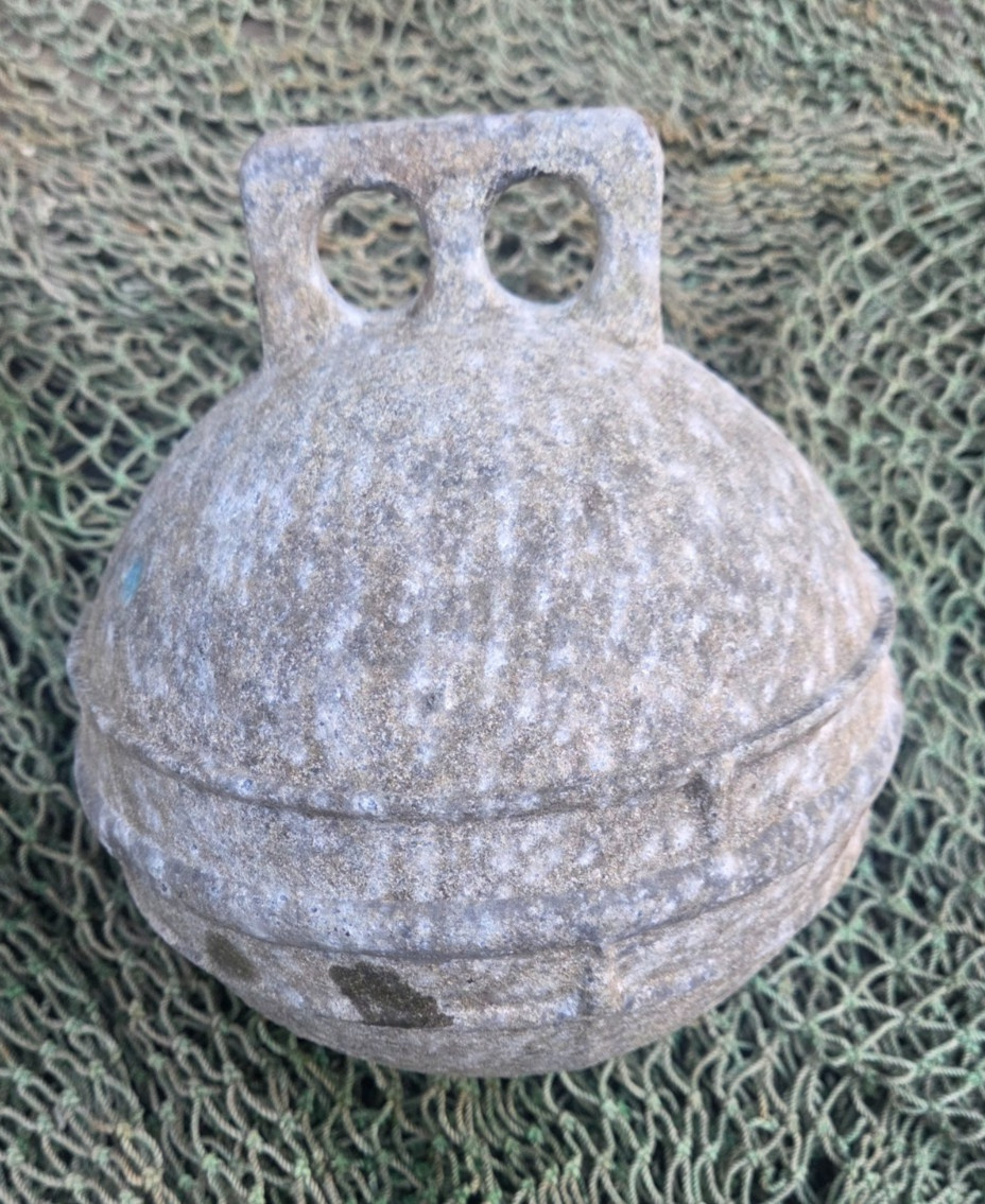 Metal Float - Nice Nautical Decoration Item - Round Metal Float - Approx 8 Inch
