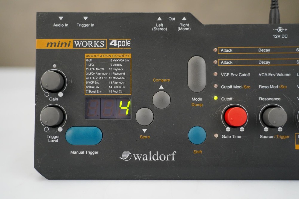 Waldorf Miniworks 4-Pole MIDI Modulation Controller #57272