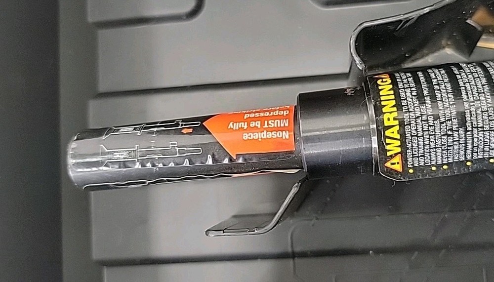 Dewalt P1000 Single Shot Actuated Hammer Tool, Cordless Drill Case, UNTESTED