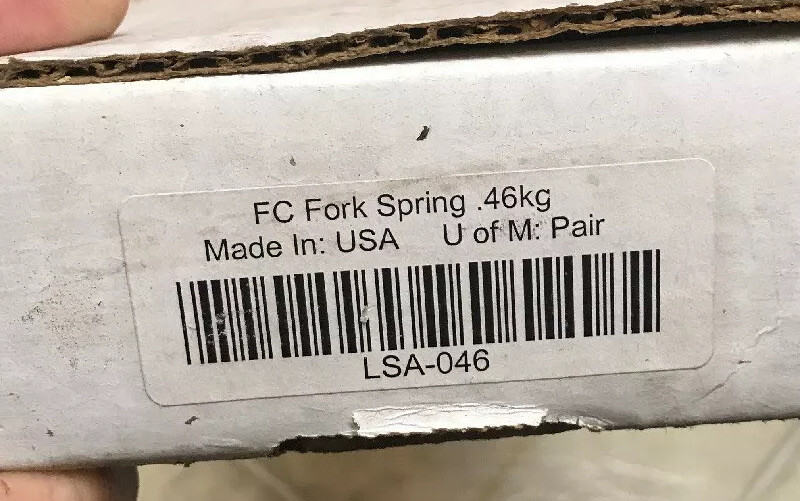 Factory Connection LSA-046 Fork Springs .46 kg
