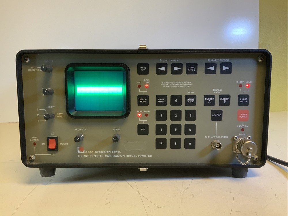 Laser Precision TD-9920 Optical Time Domain Reflectometer - AR72