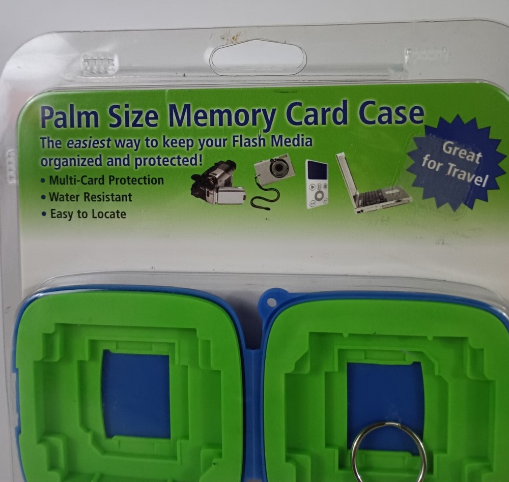Palm Size Memory Card Case Universal Storage Cases From PC Card Packaging - New