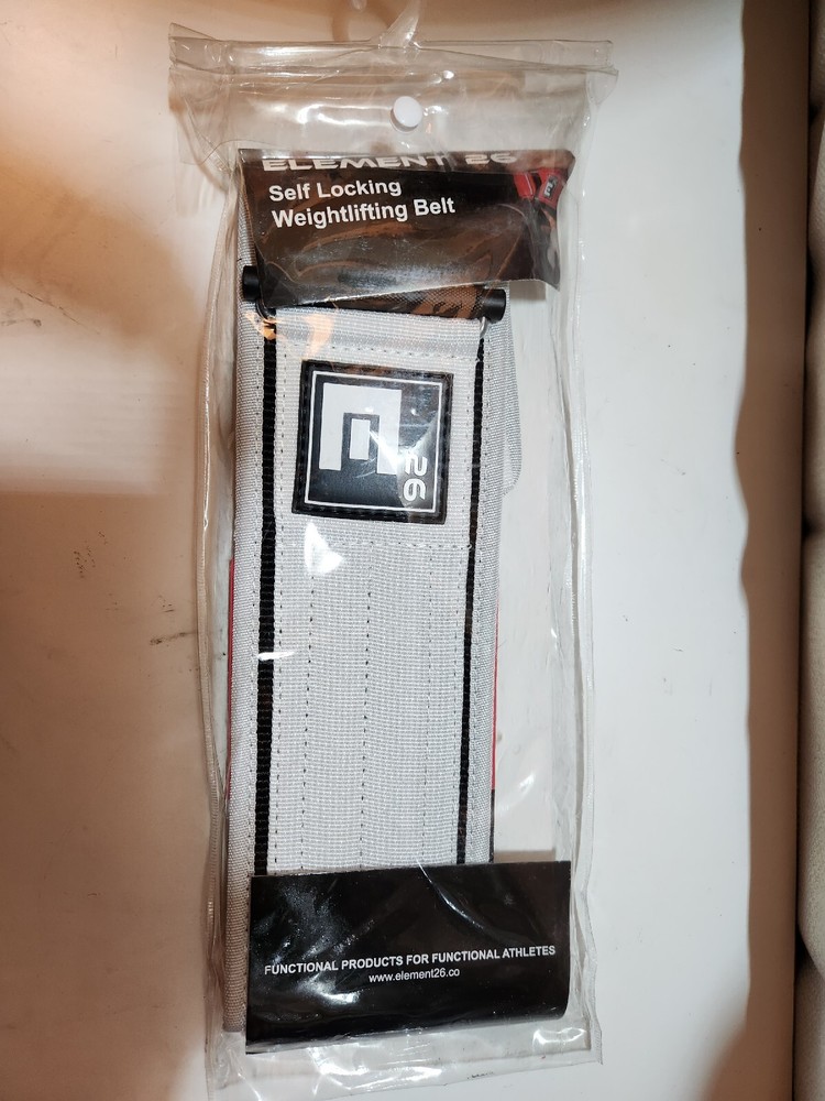 Element 26 Self-Locking Weight Lifting Belt Size Small NEW