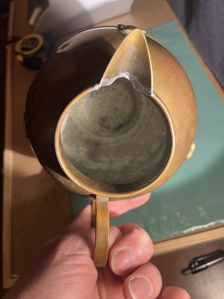 Vintage Brass? Milk/Water? Jug