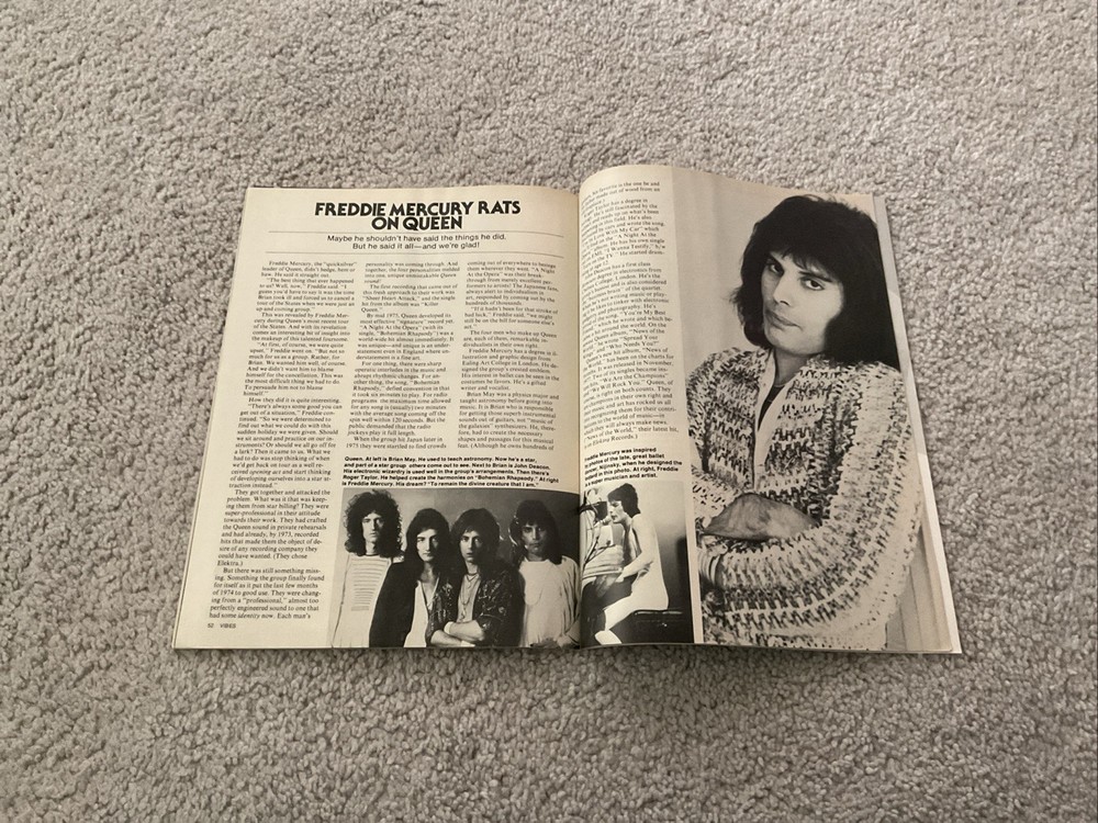 VIBES MAGAZINE 1978 LOT OF 3 KISS POSTER LED ZEPPELIN ROLLING STONES POSTER ROD