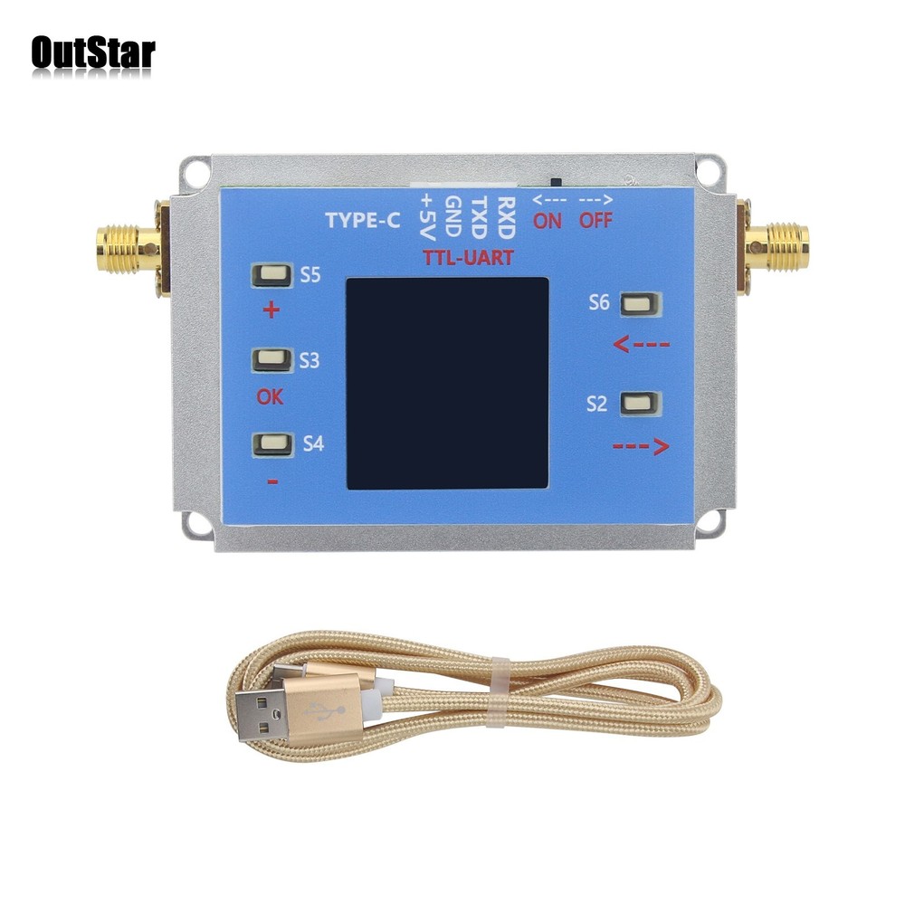 Digital Programmable Controlled Attenuator 60dB TFT Display SMA Connector #sz