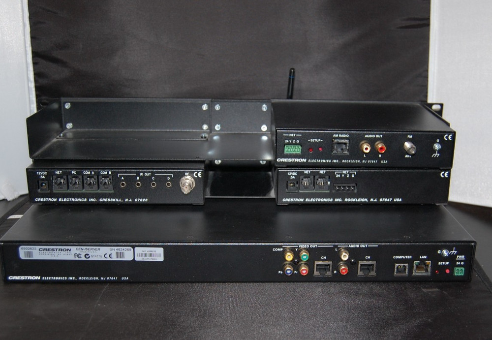 reston network audio server, tuner and RF gateway control processor