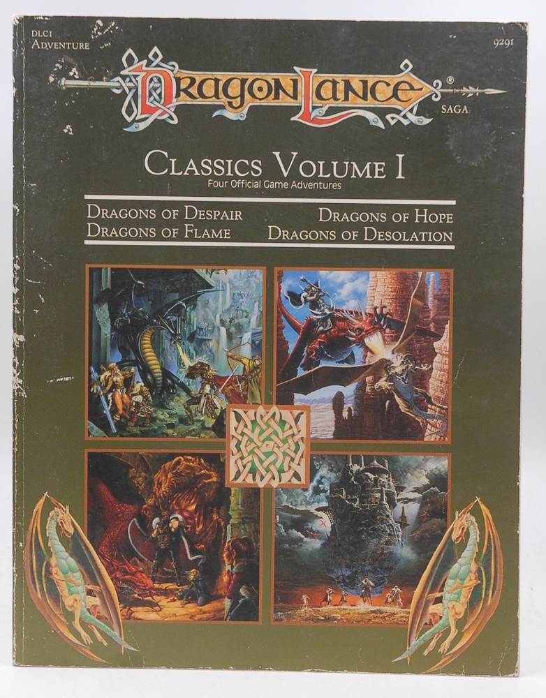 Dragonlance Classics Volume 1 w/Maps Staff ORIGINAL
