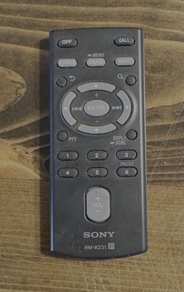 Sony Remote Control RM-X231 Pre-owned