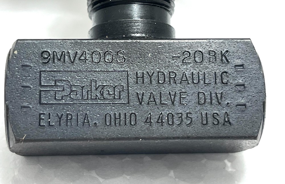 Parker 9MV400S Needle Valve 5000 Psi