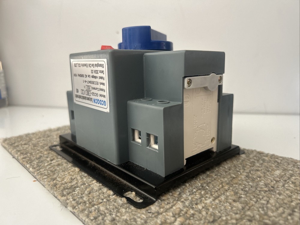 Transfer Switch Mini Change-Over Switch Automatic Transfer Switch Dual Power 63a