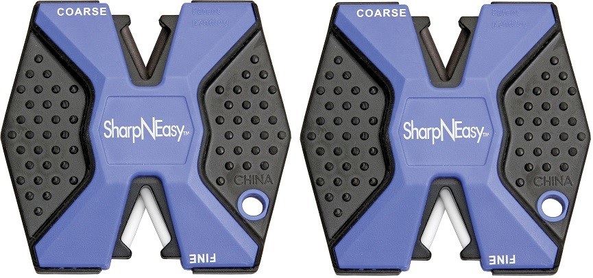2 PACK AccuSharp SharpNEasy Knife Sharpener 334C Fine and Coarse Ceramic Rods
