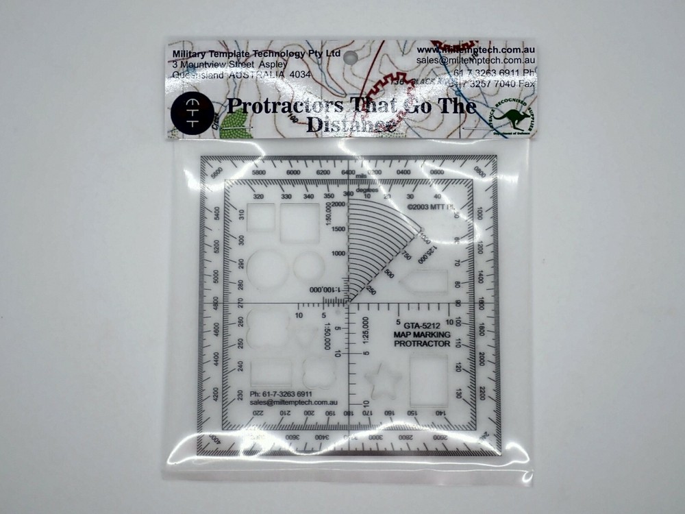 GTA 5212 Map Marking Protractor