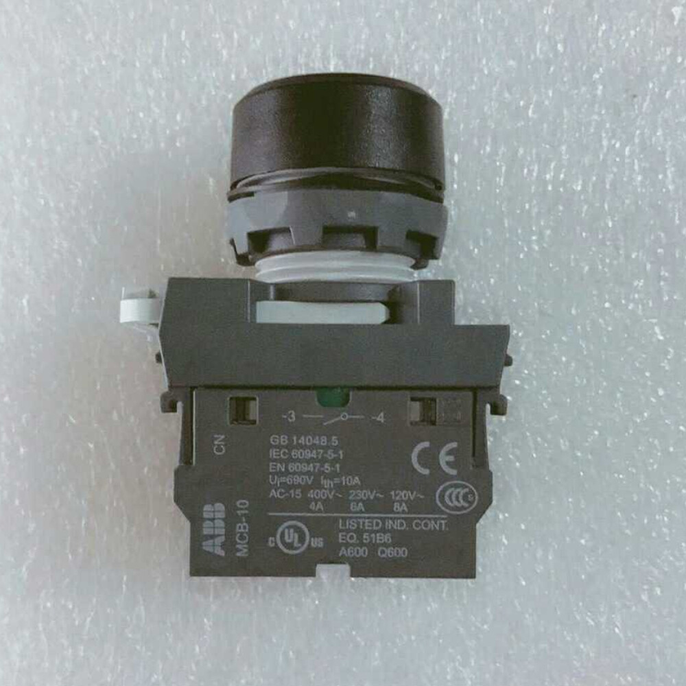 ABB pushbutton switch MP1-40B-10 / MP1-10B+MCBH-00+MCB-10