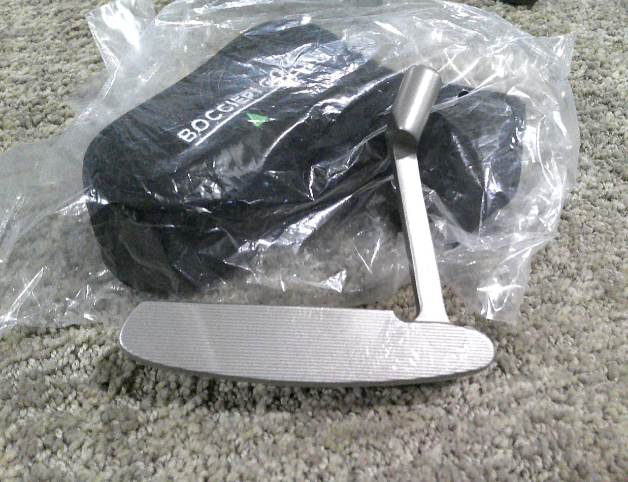 Boccieri Heavy Putter CY2 Mid Weight Head Only New w/ Cover