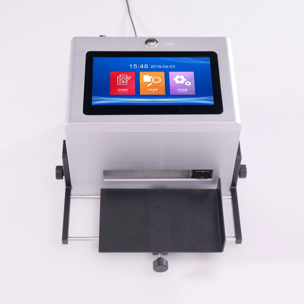 Desktop Inkjet Printer Packaging Plastic Bag Aluminium Cans Plastic Bottles