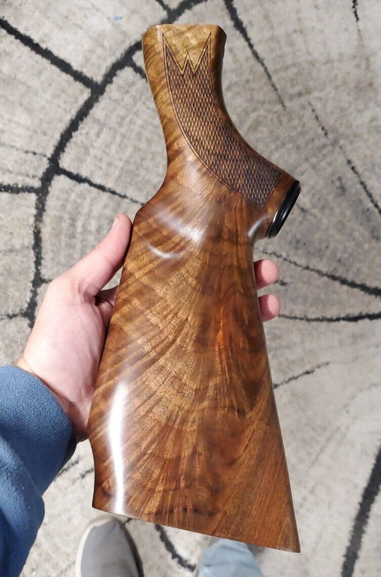 Ithaca model 37 stock/forend/cap/buttpad 20g pistol grip high grade READ BELOW