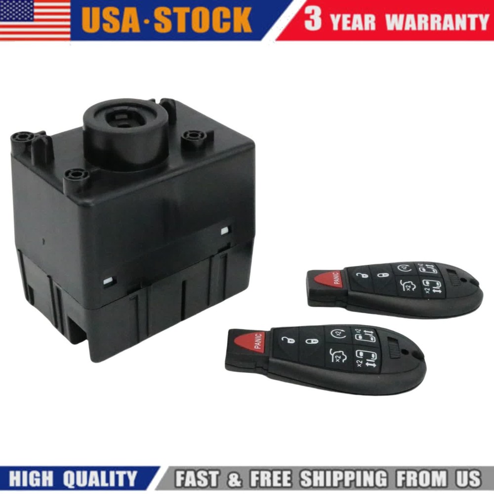 For 2009-15 Dodge Ram 1500 2500 3500 Module Wireless Ignition Node w/Keys US