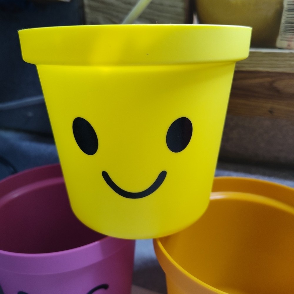 Smiling Faces Planters House Plant Pots