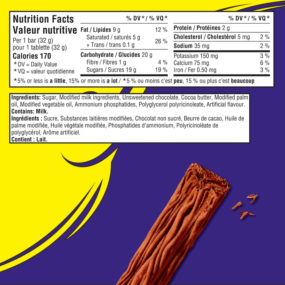 Flake Bar Single 32G, (Pack of 24)