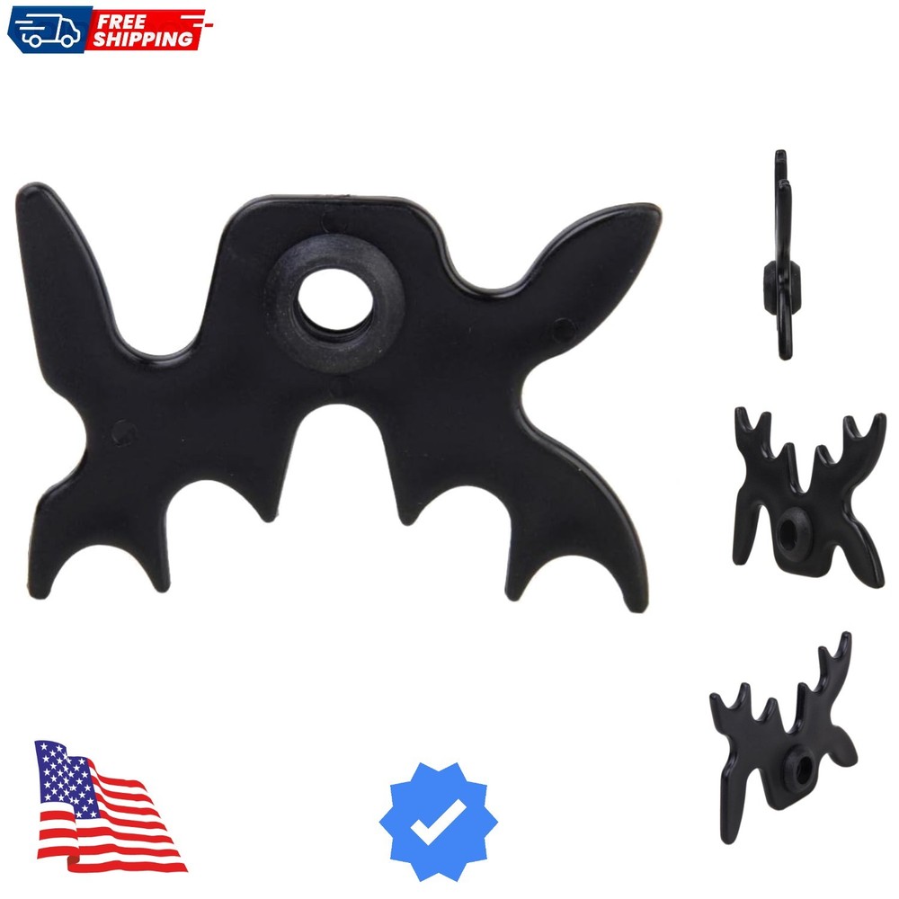 Billiard/Pool Cue Accessory: Slip-On/Portable Moosehead Bridge Head, Plastic ...