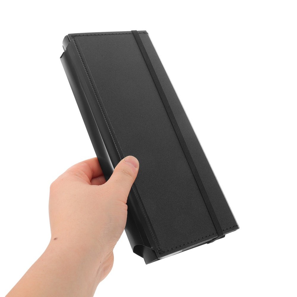 Nursing Binder Foldable Bedside Notes Clipboard Black Folding Clipboards