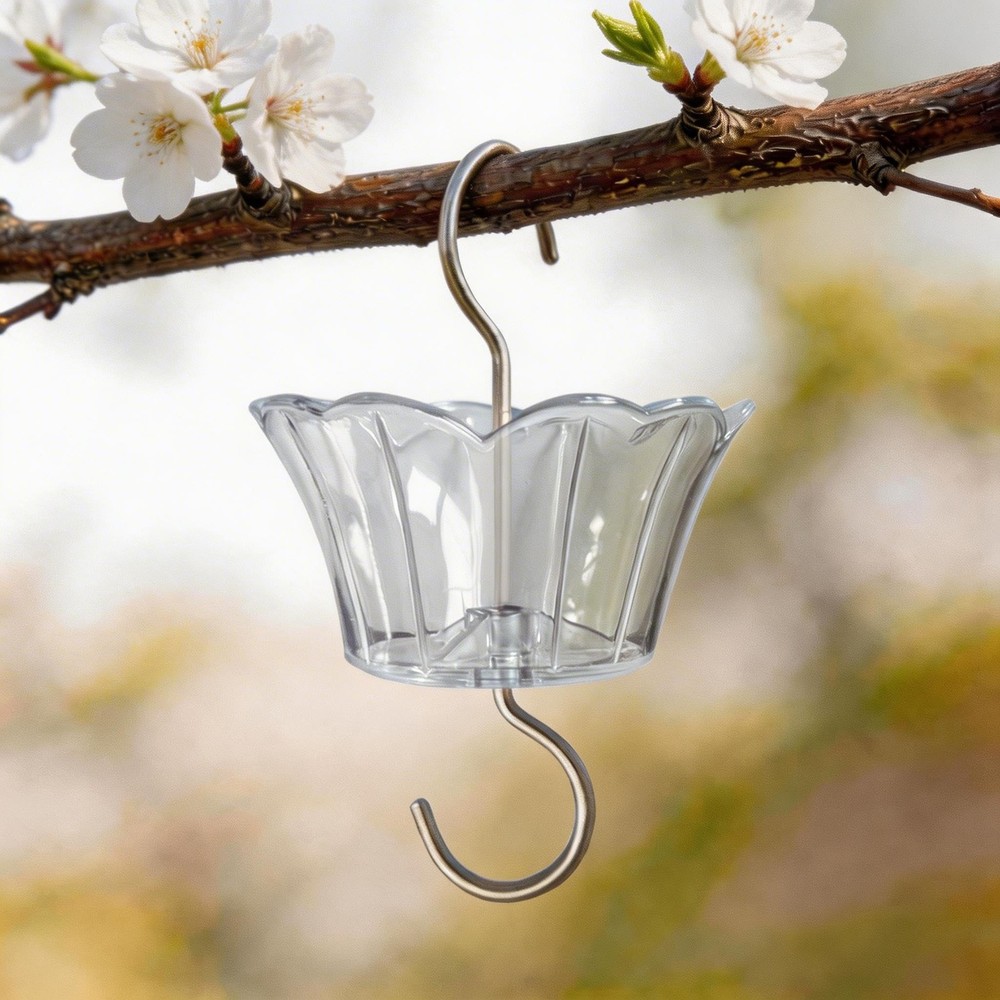 Ant Moat for Hummingbird Feeder - 3 OZ x 2 Pack Clear Insect 2PC/Pack,