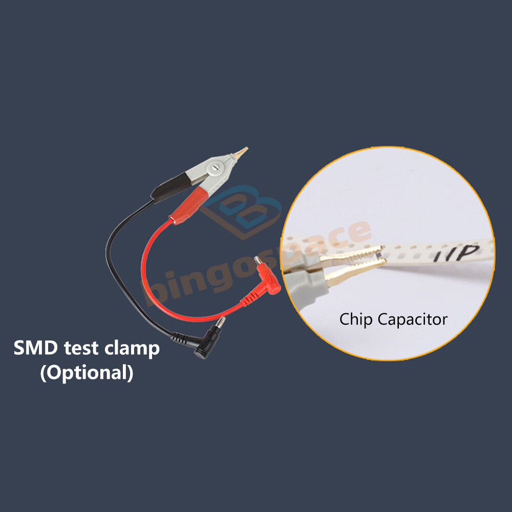 MEC-100 ESR Capacitance Ohm Meter Measuring Capacitance Resistance Tester
