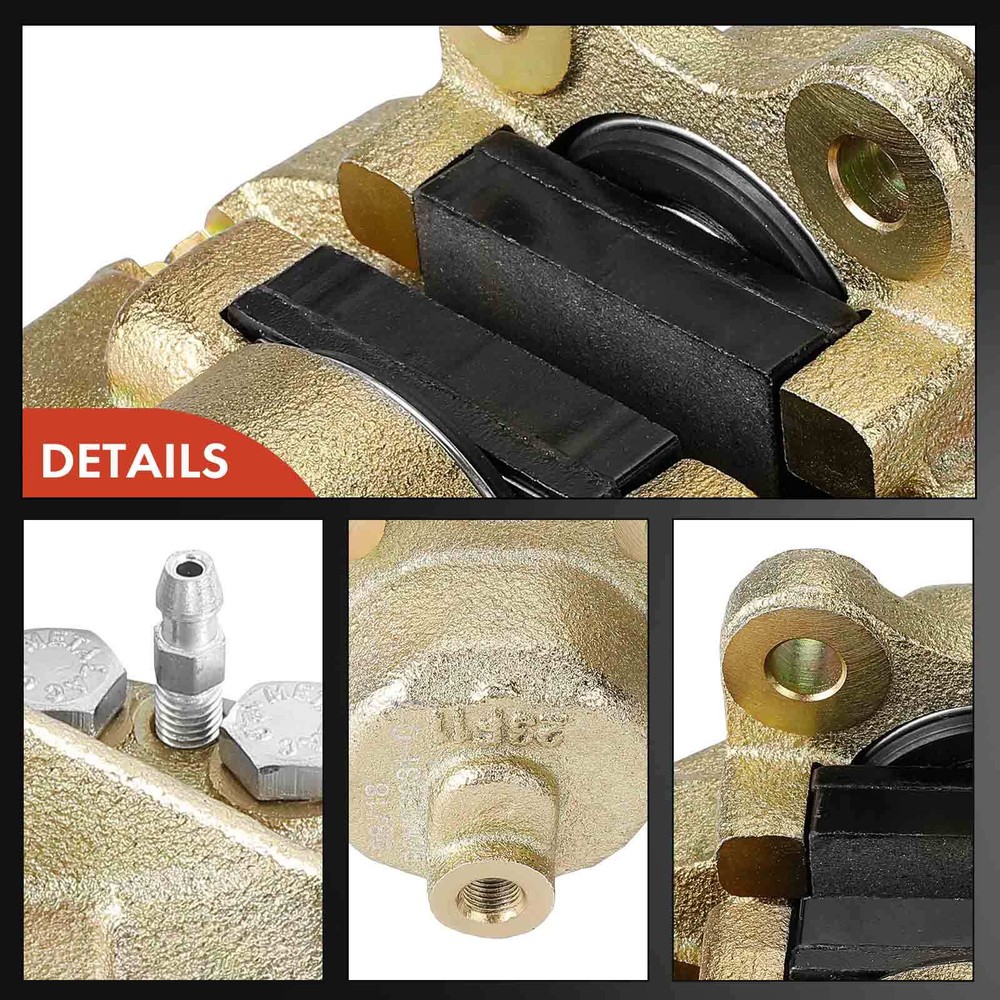 2x Front Left & Right Brake Caliper for Volkswagen Beetle Fastback Karmann Ghia