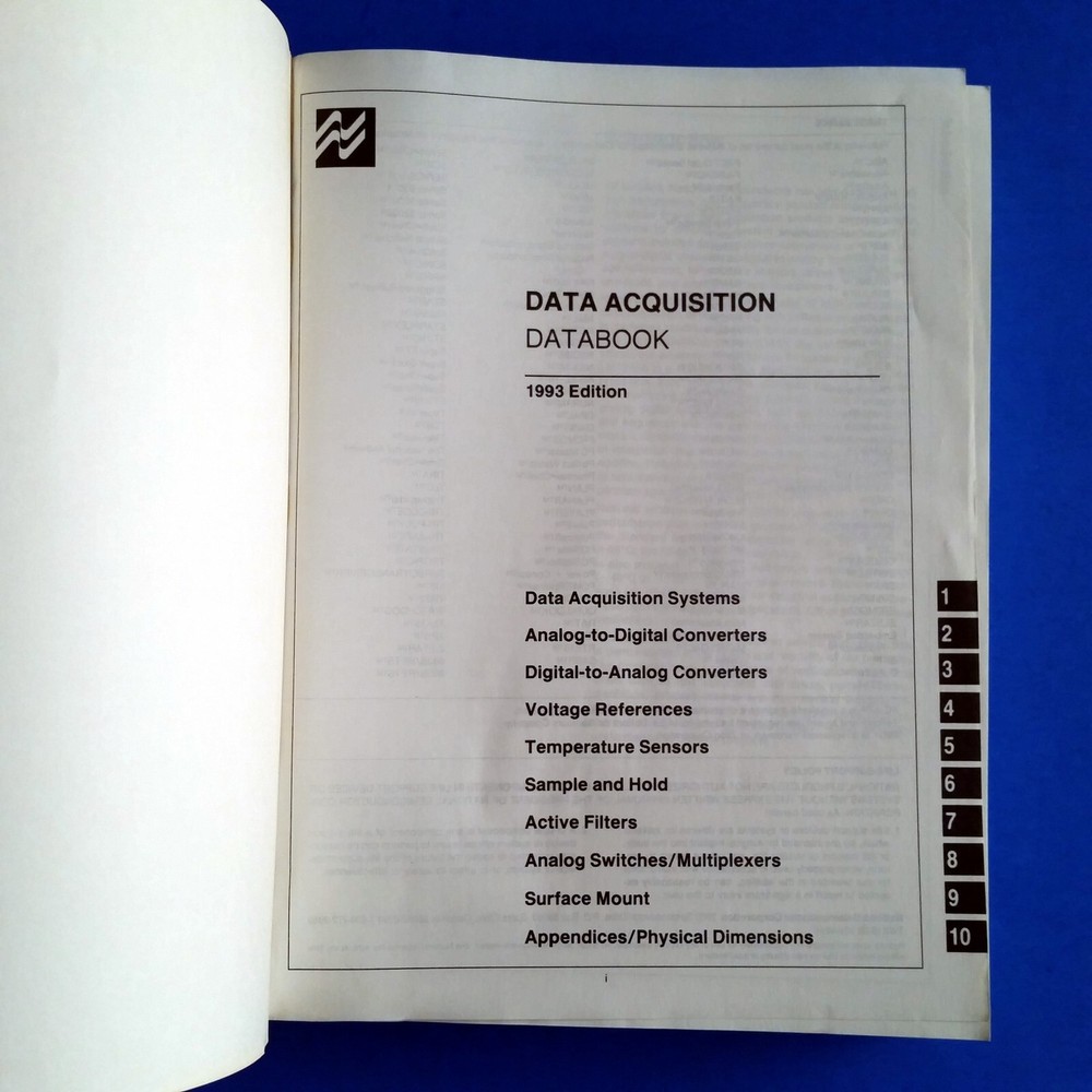 National Semiconductor Data Acquisition Databook Handbook Design Guide App Notes